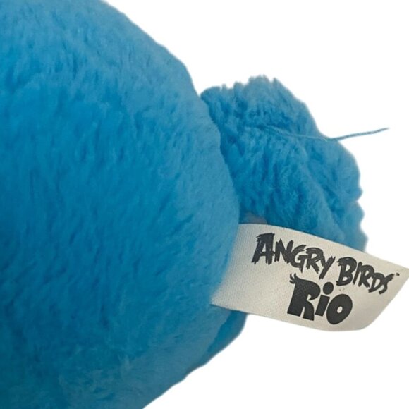 Angry Birds Rio Jewel-7" Plush Bird-Blue-GUC - Picture 3 of 5